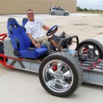 The zwheelz with its inventor 